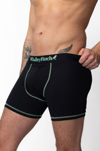 Load image into Gallery viewer, Everyday Vibe Black-Mint Boxer Brief