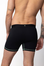 Load image into Gallery viewer, Everyday Vibe Black-Mint Boxer Brief