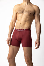 Load image into Gallery viewer, Denman Burgundy Boxer Brief