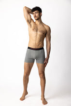 Load image into Gallery viewer, Denman Grey Boxer Brief