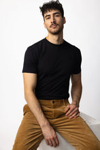 Load image into Gallery viewer, Essential Crew Black T-Shirt