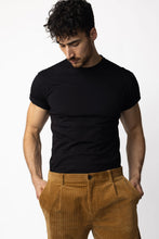 Load image into Gallery viewer, Essential Crew T-shirt Black 3-Pack