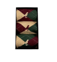 Load image into Gallery viewer, Argyle Yale 3 Pair Box