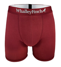 Load image into Gallery viewer, Denman Burgundy Boxer Brief
