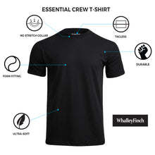 Load image into Gallery viewer, Essential Crew T-Shirt 5-Pack