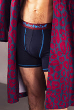 Load image into Gallery viewer, Denman Navy Boxer Brief