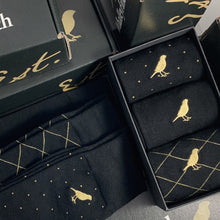 Load image into Gallery viewer, GoldBlack Classic 3 Pair Box