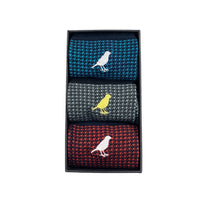 Load image into Gallery viewer, Houndstooth 3 Pair Box