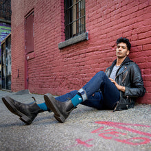 Load image into Gallery viewer, Houndstooth Blue and Navy