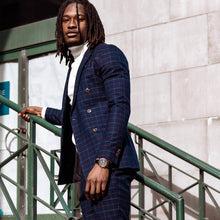 Load image into Gallery viewer, Houndstooth Grey and Black