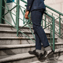 Load image into Gallery viewer, Houndstooth Grey and Black