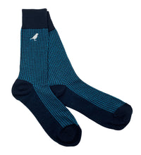 Load image into Gallery viewer, Houndstooth Blue and Navy