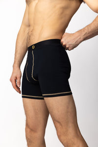 GoldBlack Black & Gold Boxer Brief