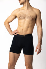 Load image into Gallery viewer, GoldBlack Black Boxer Brief
