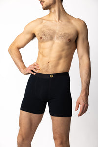 GoldBlack Black Boxer Brief