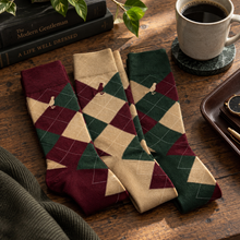 Load image into Gallery viewer, Argyle Yale 3 Pair Box
